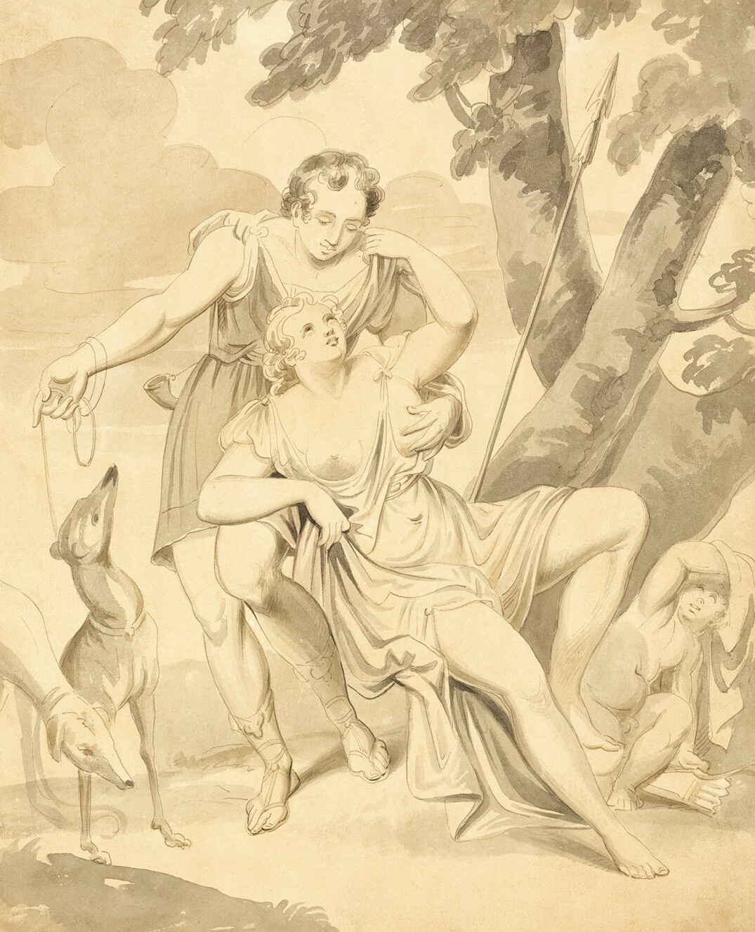 betrayal scene illustration