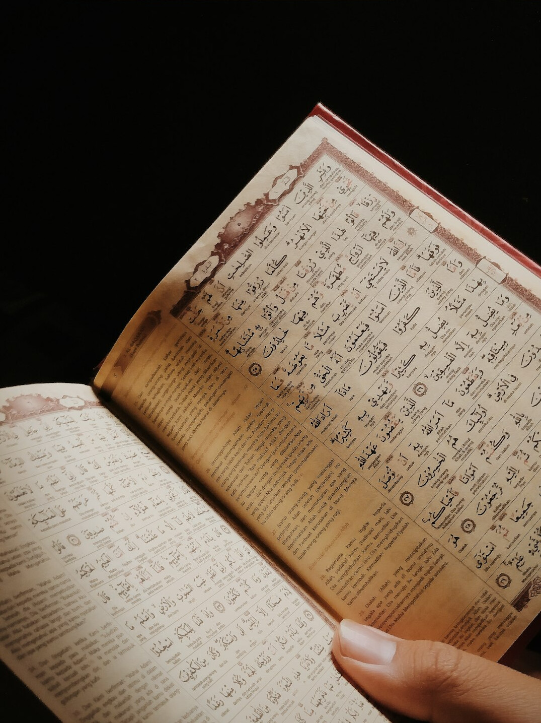 hidden message in book